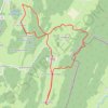 Itinéraire La Guienette - Les Moussières, distance, dénivelé, altitude, carte, profil, trace GPS