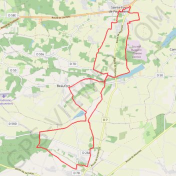 Itinéraire Forêt de Rieumes - lac de lesperes - lac du parayre, distance, dénivelé, altitude, carte, profil, trace GPS