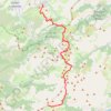 Itinéraire Etape 1, distance, dénivelé, altitude, carte, profil, trace GPS