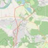 Itinéraire De Viarmes à Royaumont, distance, dénivelé, altitude, carte, profil, trace GPS