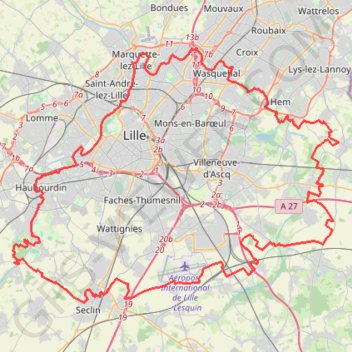 Itinéraire Melantois Gites OKOK, distance, dénivelé, altitude, carte, profil, trace GPS