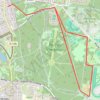 Itinéraire VINCENNES, distance, dénivelé, altitude, carte, profil, trace GPS