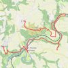 Itinéraire La lande du Crano - Le Blavet - Bieuzy, distance, dénivelé, altitude, carte, profil, trace GPS