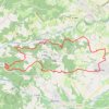 Itinéraire Balade dans les Monts du Lyonnais, distance, dénivelé, altitude, carte, profil, trace GPS