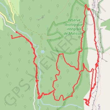 Itinéraire Balcon Ouest des Lances de Malissard (Chartreuse), distance, dénivelé, altitude, carte, profil, trace GPS