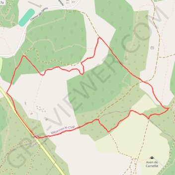 Itinéraire Autour de Méjannes-le-Clap, distance, dénivelé, altitude, carte, profil, trace GPS