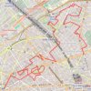 Itinéraire Paris - des Batignolles à la plaine Monceau, distance, dénivelé, altitude, carte, profil, trace GPS