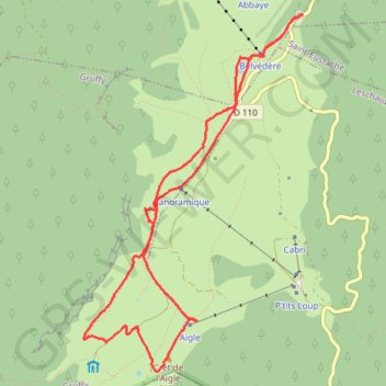 Itinéraire 2022-05-26 14:36:36, distance, dénivelé, altitude, carte, profil, trace GPS