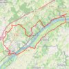 Itinéraire Oudon - Launay - Mauves, distance, dénivelé, altitude, carte, profil, trace GPS