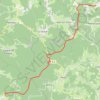 Itinéraire Arleuf - Anost, distance, dénivelé, altitude, carte, profil, trace GPS