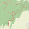 Itinéraire Grotte des Cèlerons - Pasques, distance, dénivelé, altitude, carte, profil, trace GPS