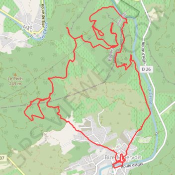 Itinéraire Sport, distance, dénivelé, altitude, carte, profil, trace GPS