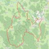 Itinéraire Les cascades de la Rebeyrolle - La Chapelle-Taillefert, distance, dénivelé, altitude, carte, profil, trace GPS