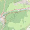 Itinéraire Saint-Anne, distance, dénivelé, altitude, carte, profil, trace GPS
