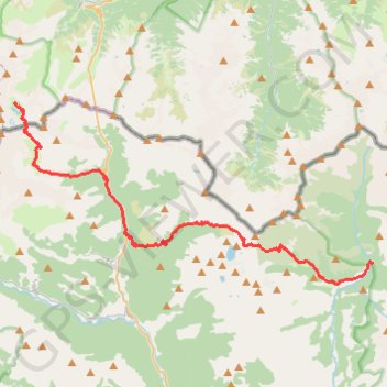 Itinéraire Traversée des Pyrénées - Étape 18, distance, dénivelé, altitude, carte, profil, trace GPS