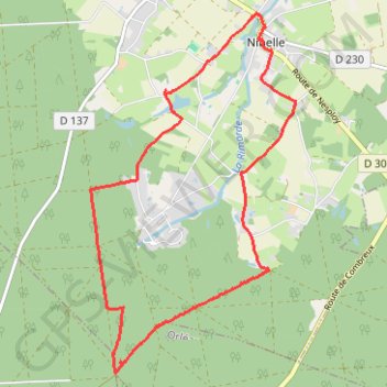 Itinéraire Randonnée des Caillettes, distance, dénivelé, altitude, carte, profil, trace GPS