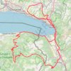 Itinéraire Petite balade franco-suisse (Track), distance, dénivelé, altitude, carte, profil, trace GPS