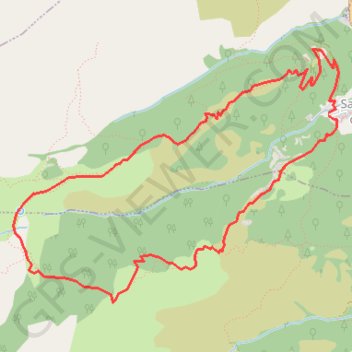 Itinéraire Boucle Saint pierre de venaco, distance, dénivelé, altitude, carte, profil, trace GPS