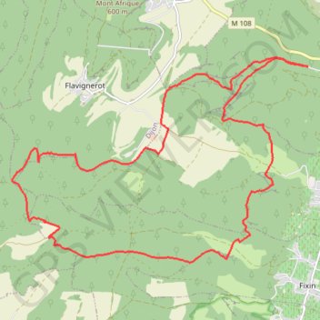Itinéraire Randonnée de Marsannay au Carmel de Flavignerot, distance, dénivelé, altitude, carte, profil, trace GPS