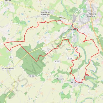 Itinéraire SORTIE_CLUB_202406_tmp1, distance, dénivelé, altitude, carte, profil, trace GPS