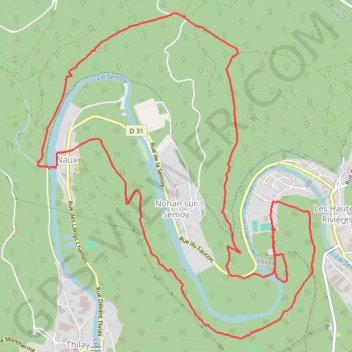 Itinéraire CDS 2023, distance, dénivelé, altitude, carte, profil, trace GPS