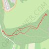 Itinéraire Les pierres gauloises d' Hérimoncourt, distance, dénivelé, altitude, carte, profil, trace GPS