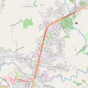 Itinéraire ETAPE1: PS1 => CH 1A, distance, dénivelé, altitude, carte, profil, trace GPS