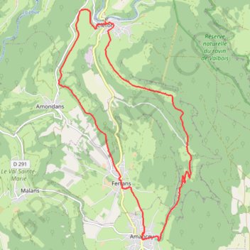 Itinéraire 2022-05-03 09:23, distance, dénivelé, altitude, carte, profil, trace GPS