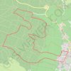 Itinéraire Dans le Bois des Francs par la Combe Pénevelle, distance, dénivelé, altitude, carte, profil, trace GPS