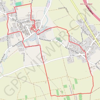 Itinéraire Les Forts de la Sauvetat, distance, dénivelé, altitude, carte, profil, trace GPS