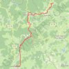 Itinéraire Tour du Morvan - De Larochemillay à La Rivière, distance, dénivelé, altitude, carte, profil, trace GPS
