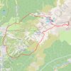 Itinéraire Les Lacs de Chamrousse, distance, dénivelé, altitude, carte, profil, trace GPS