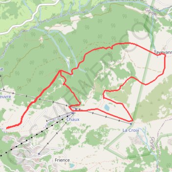 Itinéraire trace, distance, dénivelé, altitude, carte, profil, trace GPS