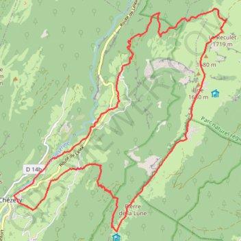 Itinéraire Le Reculet, distance, dénivelé, altitude, carte, profil, trace GPS