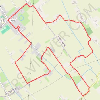 Itinéraire Circuit de la Gloriette - Le Doulieu, distance, dénivelé, altitude, carte, profil, trace GPS