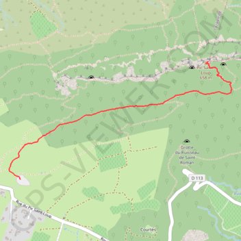 Itinéraire Pic de Saint-Loup, distance, dénivelé, altitude, carte, profil, trace GPS