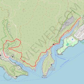 Itinéraire Calanque en Vau, distance, dénivelé, altitude, carte, profil, trace GPS