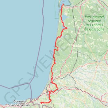 Itinéraire GR8c, distance, dénivelé, altitude, carte, profil, trace GPS