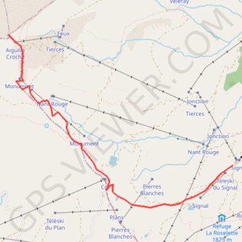 Itinéraire 2013-08-14T10:22:19Z, distance, dénivelé, altitude, carte, profil, trace GPS