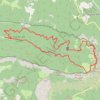 Itinéraire Forêt de saou, distance, dénivelé, altitude, carte, profil, trace GPS