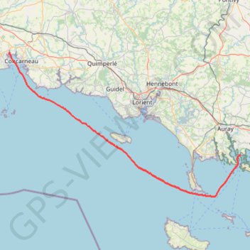 Itinéraire Tracé 20230630-092538, distance, dénivelé, altitude, carte, profil, trace GPS
