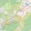 Itinéraire Lacs de Chamrousse, distance, dénivelé, altitude, carte, profil, trace GPS