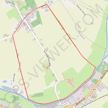 Itinéraire Promenade en bord de Lys - Sainteenwerck, distance, dénivelé, altitude, carte, profil, trace GPS