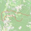 Itinéraire De Léogeat à Roaillan par les pinèdes et les bois de feuillus, distance, dénivelé, altitude, carte, profil, trace GPS