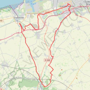 Itinéraire 2024-05-27 18:06:10, distance, dénivelé, altitude, carte, profil, trace GPS