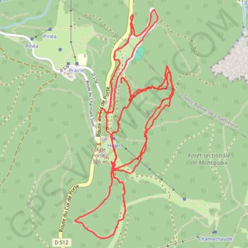 Itinéraire Col de Porte, distance, dénivelé, altitude, carte, profil, trace GPS