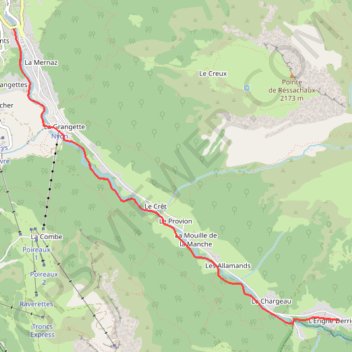 Itinéraire Le Sentier du Renard, distance, dénivelé, altitude, carte, profil, trace GPS