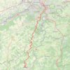 Itinéraire 2022 - LRL - Trace Complète, distance, dénivelé, altitude, carte, profil, trace GPS