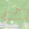 Itinéraire Fontainebleau Bourron-Marlotte Long Rocher, distance, dénivelé, altitude, carte, profil, trace GPS