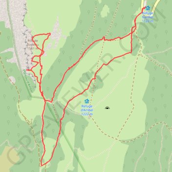 Itinéraire Roc de Toulau, distance, dénivelé, altitude, carte, profil, trace GPS